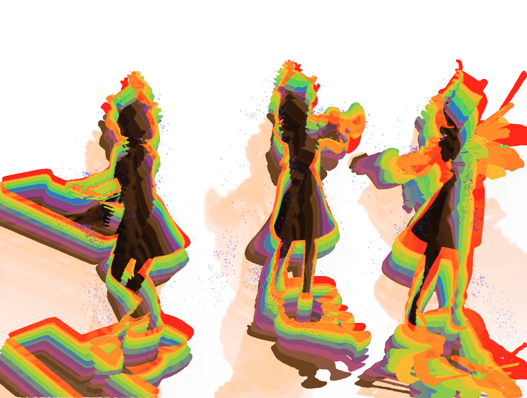 Screenshot of Bad Apple!!